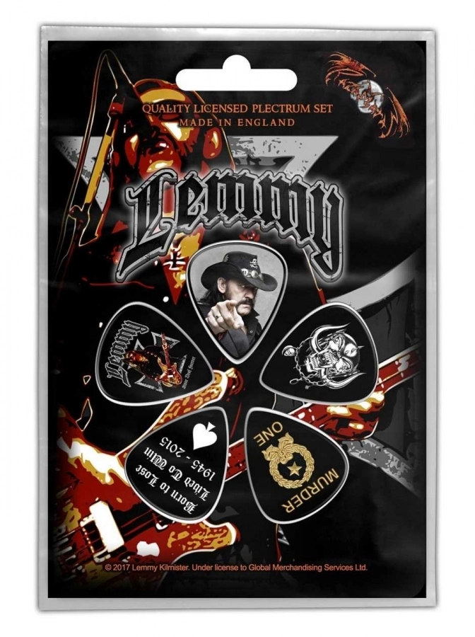 Plektrum Pack Lemmy Stone Deaf Forever