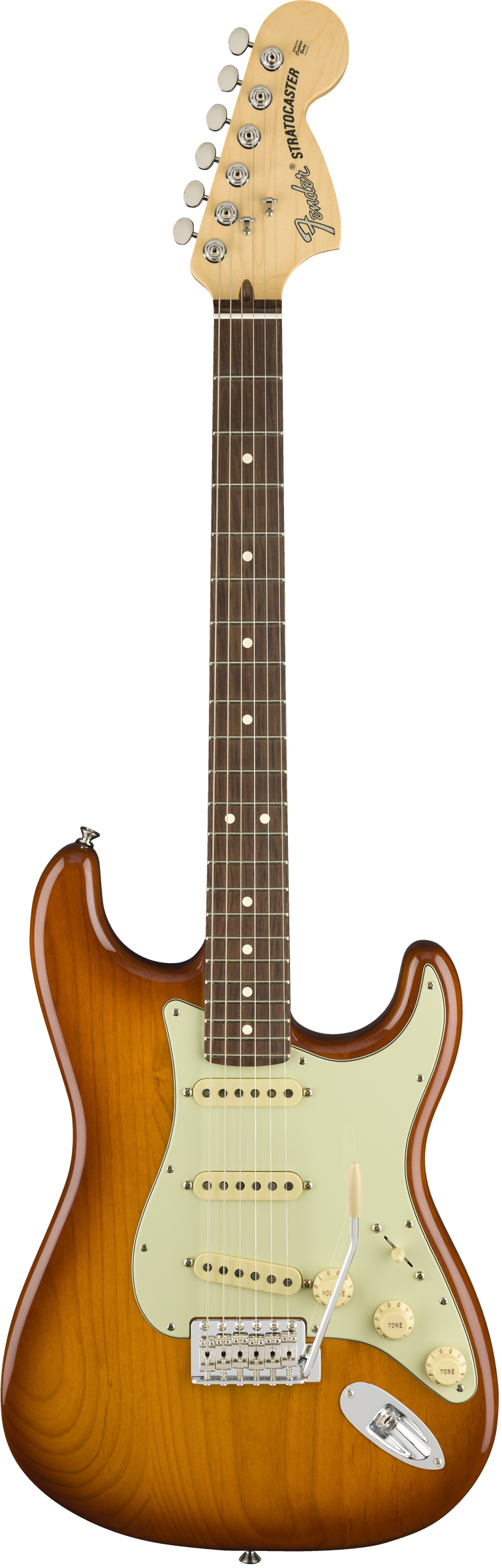 American Performer Stratocaster Honey Burst RW