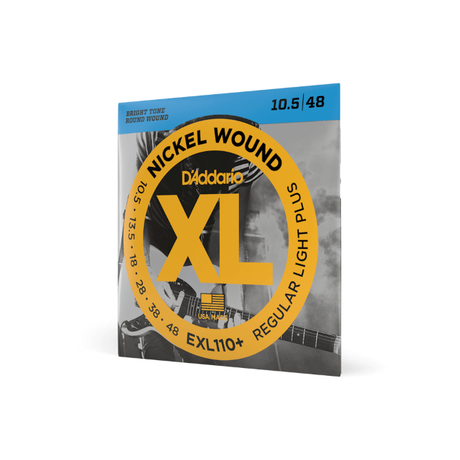 EXL 110+ Nickel Round Wound Regular Light Plus 10,5-48