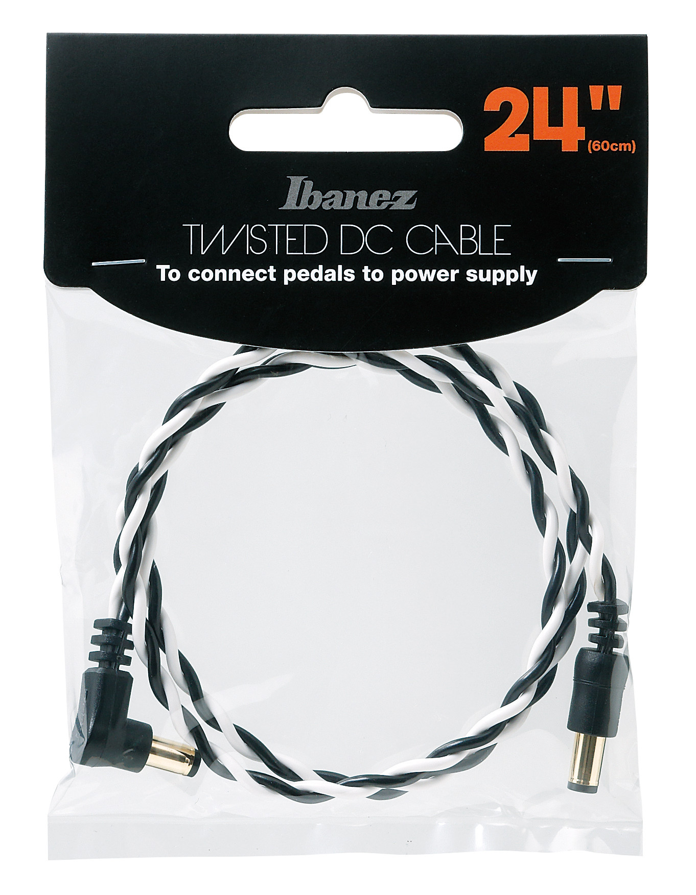 DC-Kabel Schwarz-Weiß 60cm