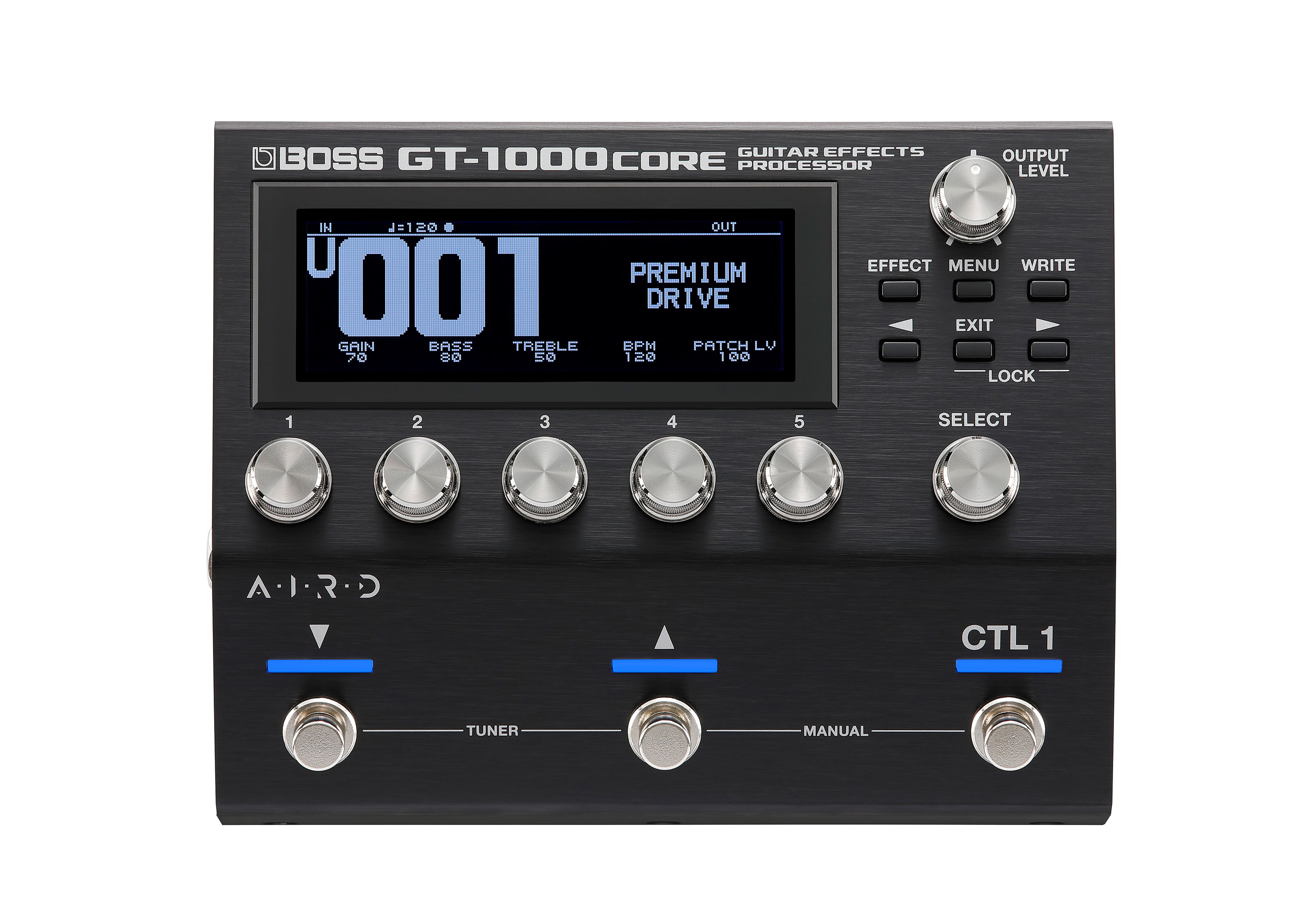 GT-1000 CORE Multieffekt und Amp-Modeling E-Gitarre und Bass