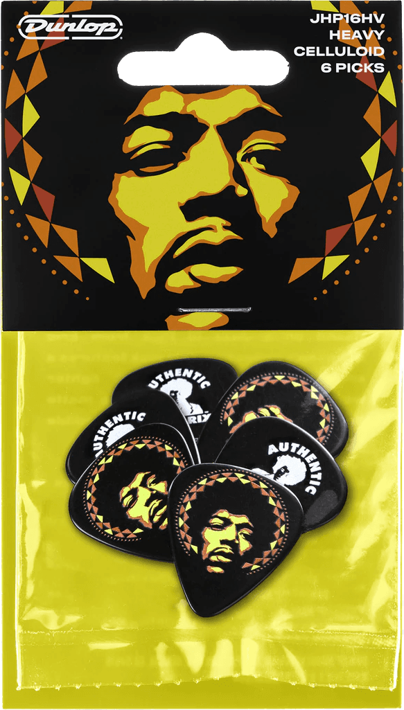 Pick Jimi Hendrix Aura, heavy 6 Stck.