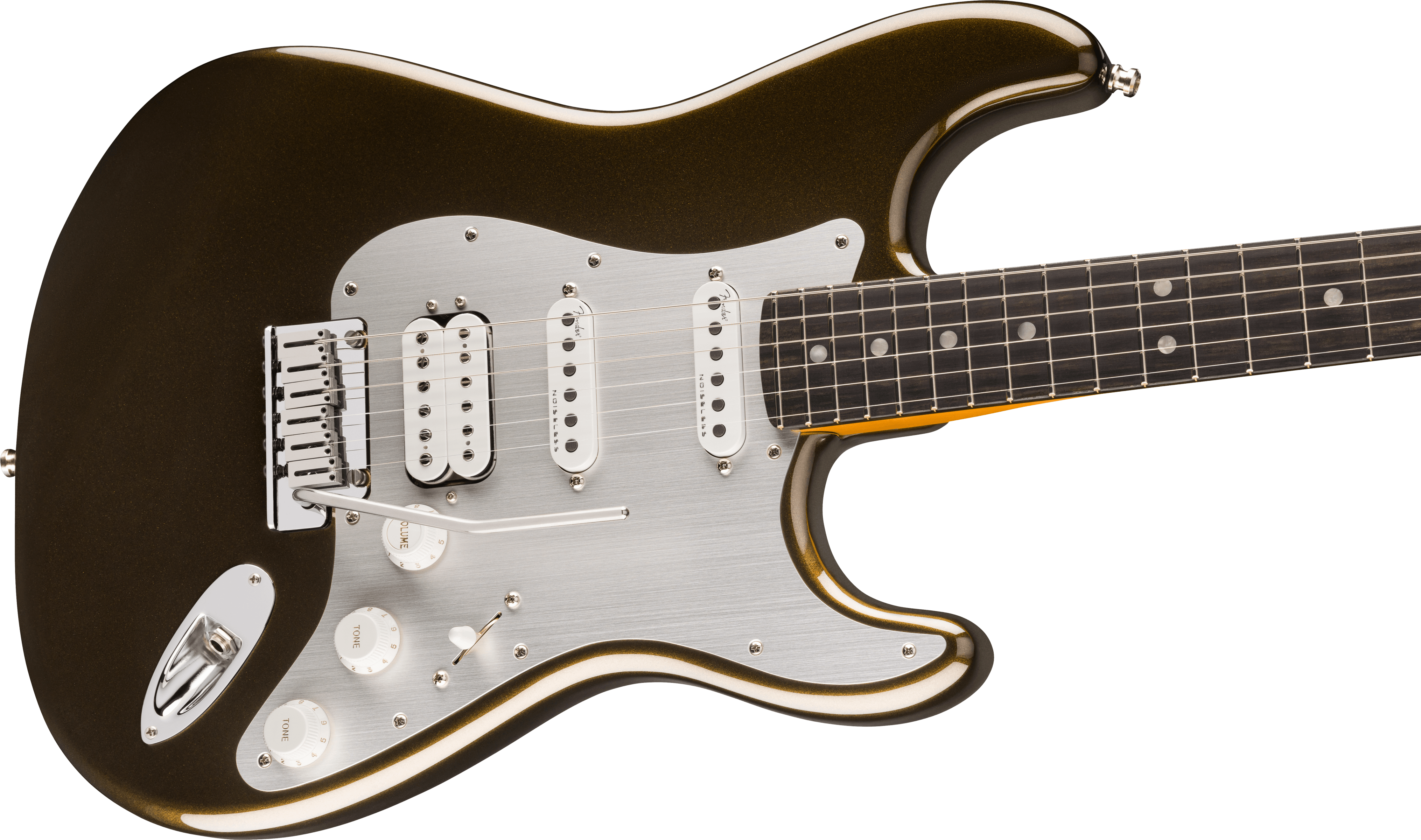 American Ultra II Stratocaster HSS EB Texas Tea