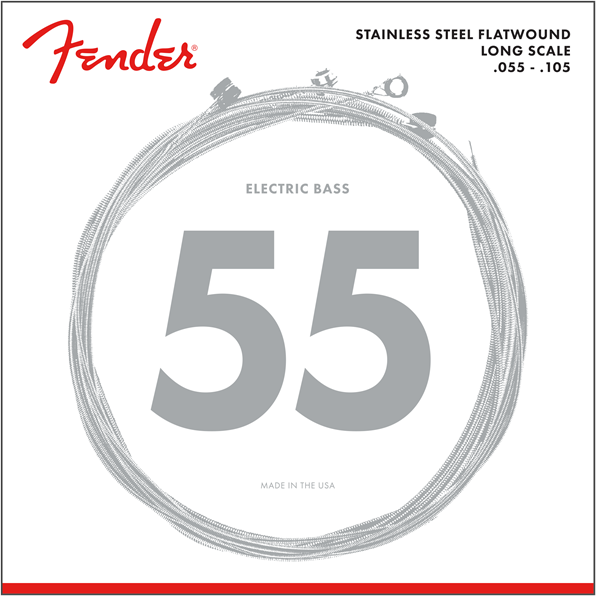 Stainless 9050M Flatwound Bass Strings