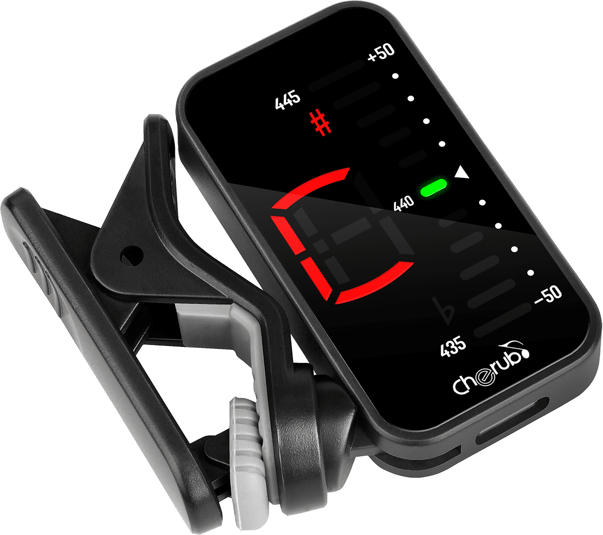 WST-551C Clip-on-Digitalstimmgerät mit Akku