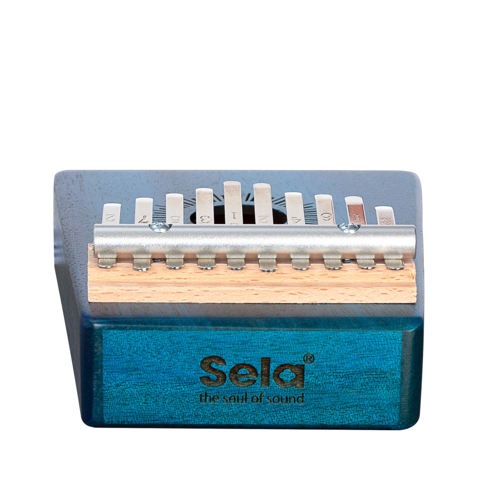 Kalimba Mahogany 10 Blue