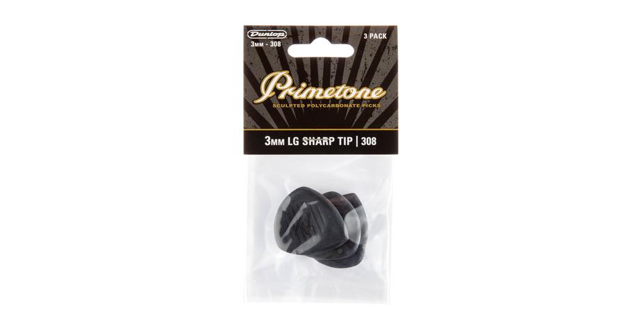 Primetone black, 3 mm, large, sharp tip Player's Pack, 3 pcs