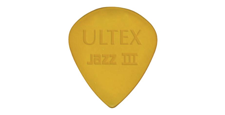 Ultex Jazz III Picks, Player's Pack 6 pcs., amber, 1.38 mm