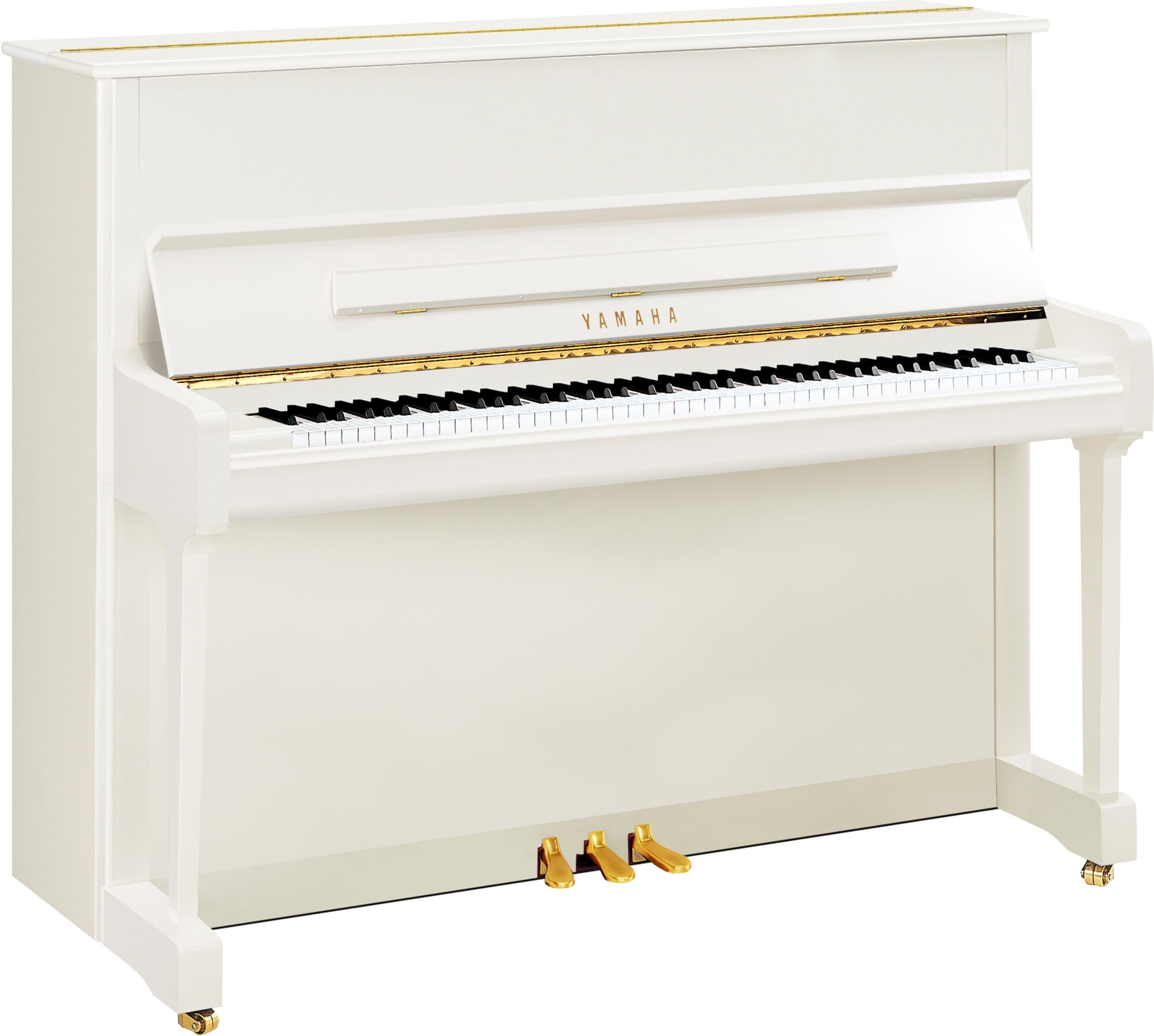 P 121 M SH3 PWH Silent Piano weiß poliert