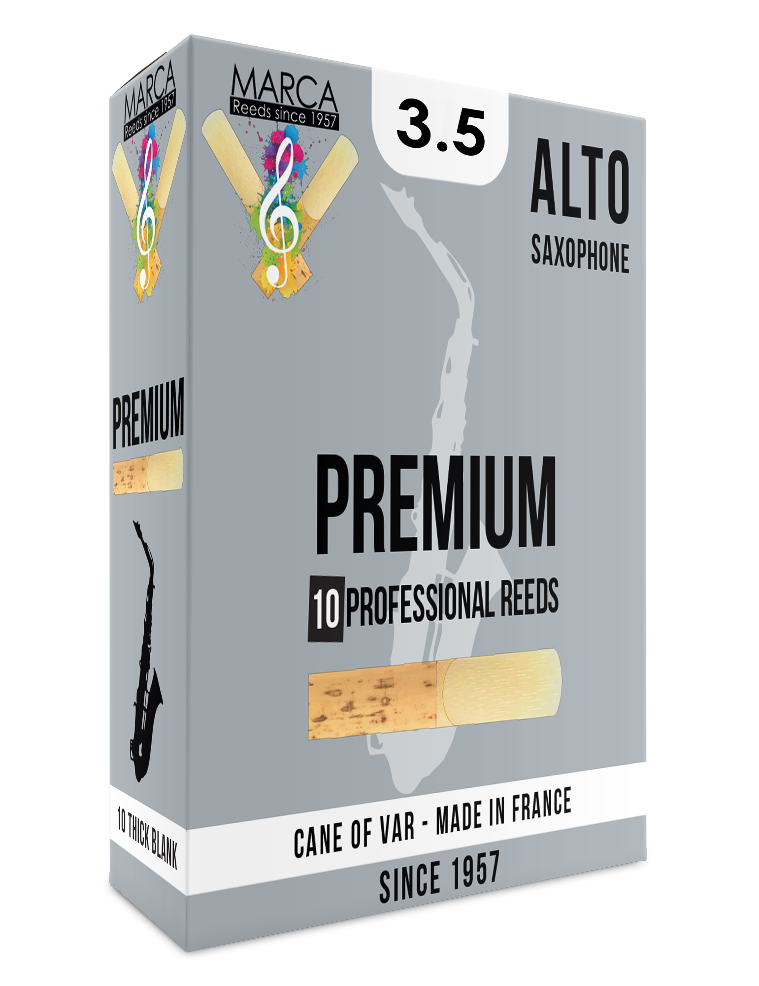 Premium Altsaxophon 3,5 10er Packung