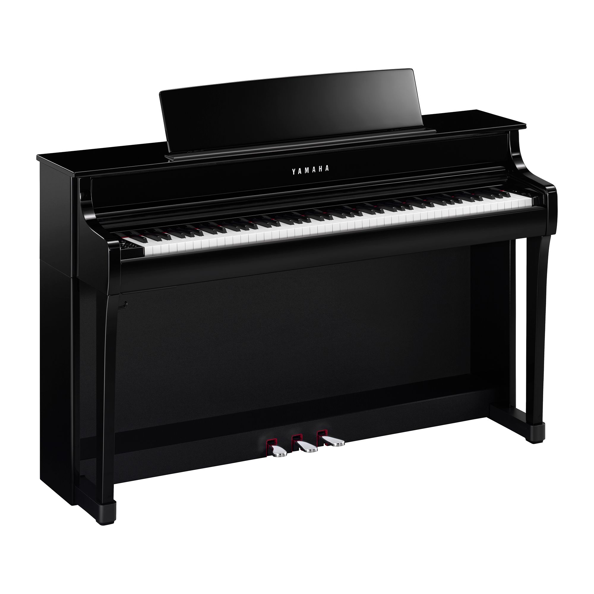 CLP-845 PE Set mit Klavierbank und Kofhörer Clavinova schwarz hochglanz