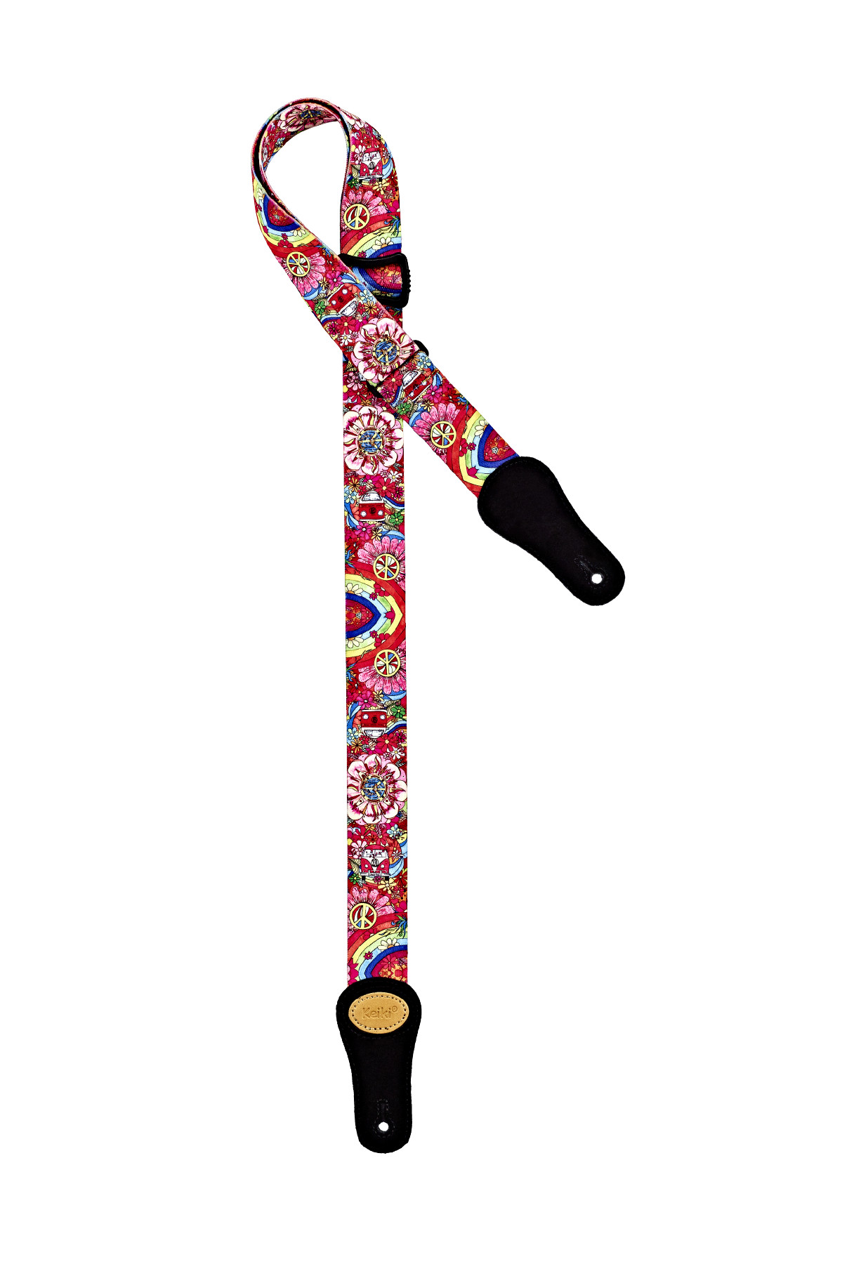 KEIKI Designer Serie Nylon Ukulele Strap - "Peace '68"