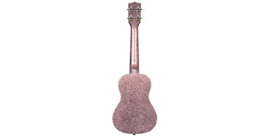 Sparkle Series Pink Champagne Concert Ukulele with Bag (UB-C)