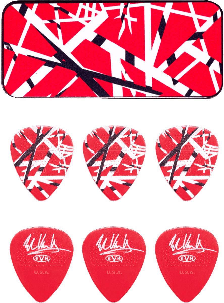 EVH Frankenstein 0.60 mm Pick Tin 6 Stck.