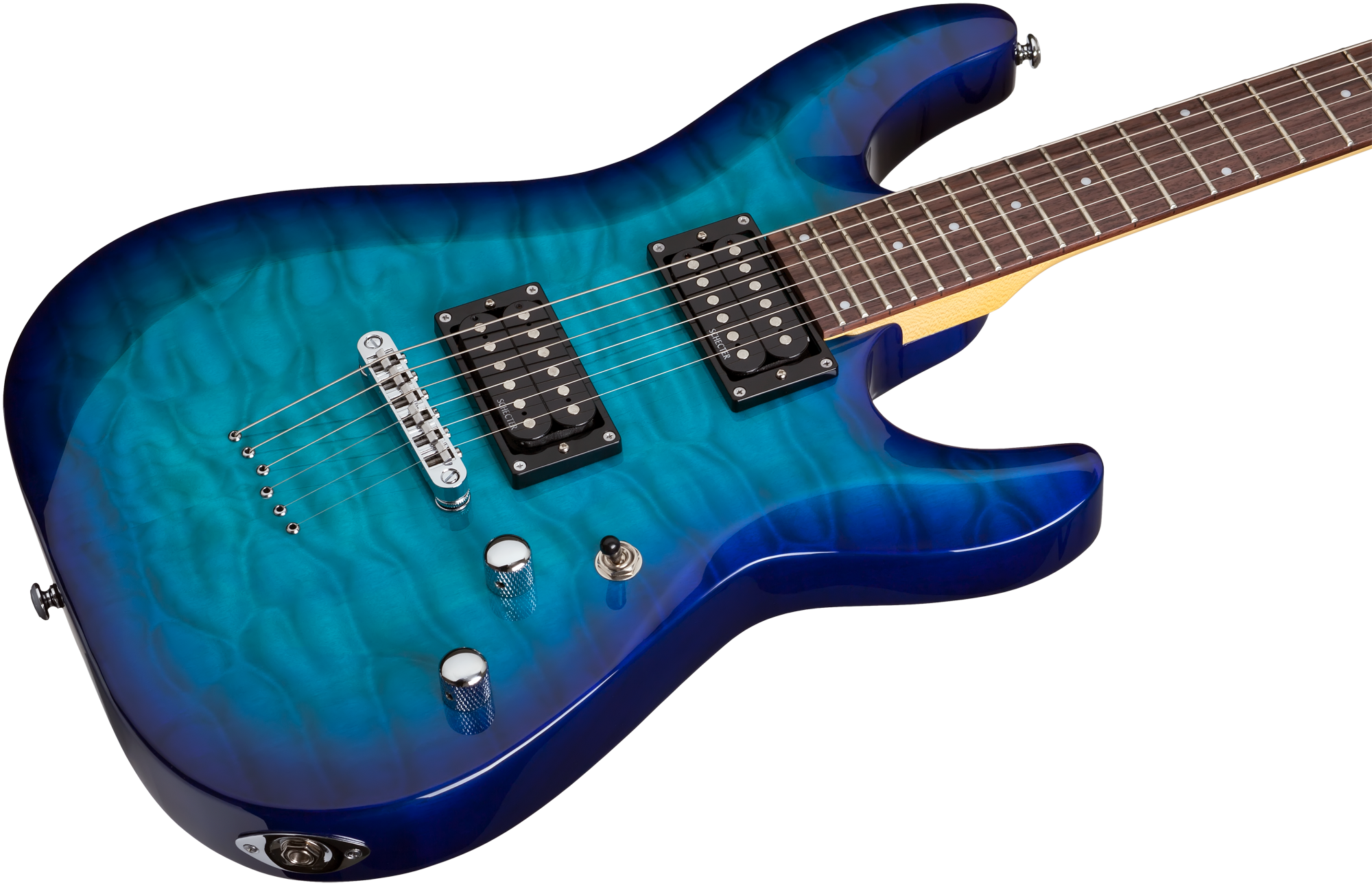 C-6 Plus Ocean Blue Burst