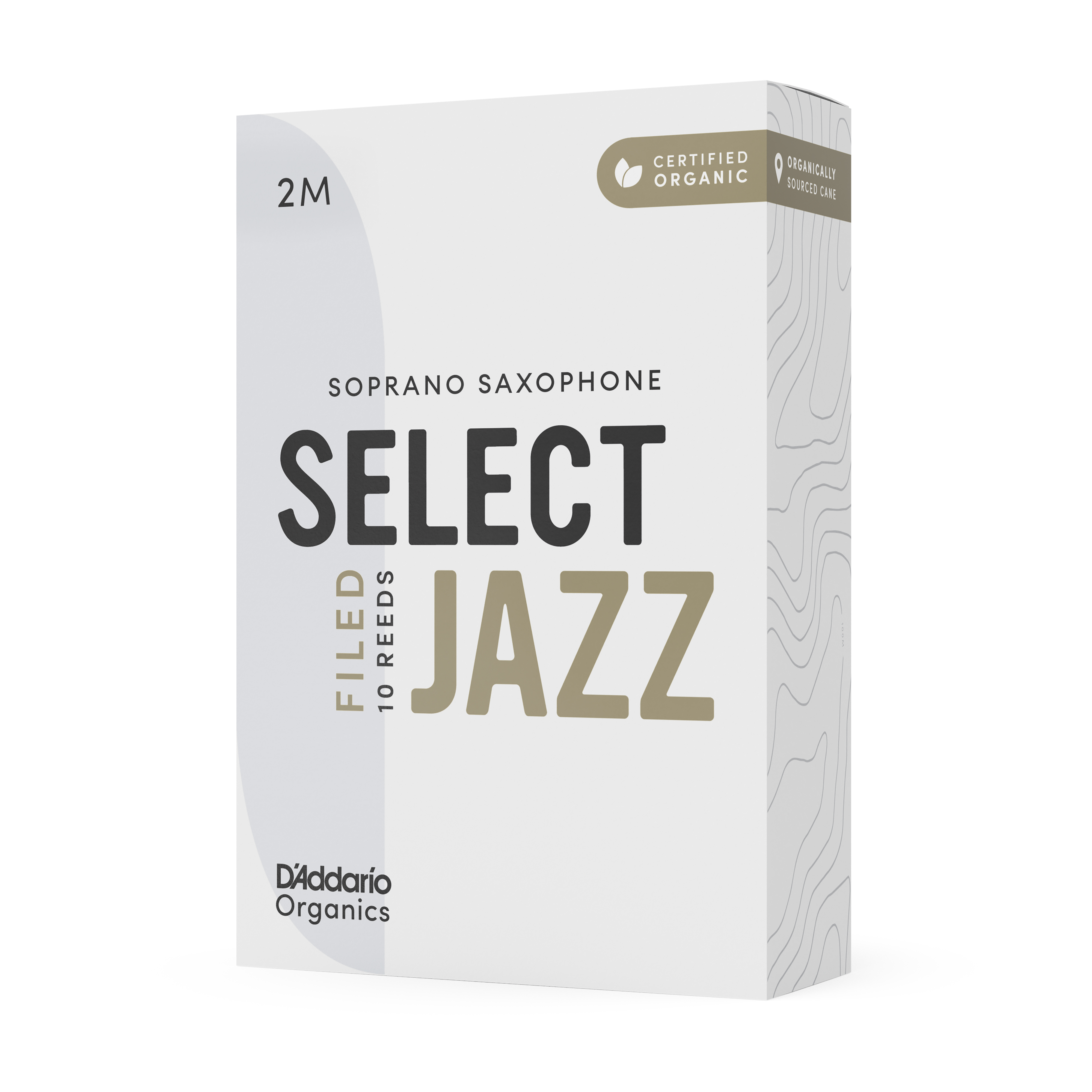 Jazz Select Organic Sopransax filed 2M 10er Packung