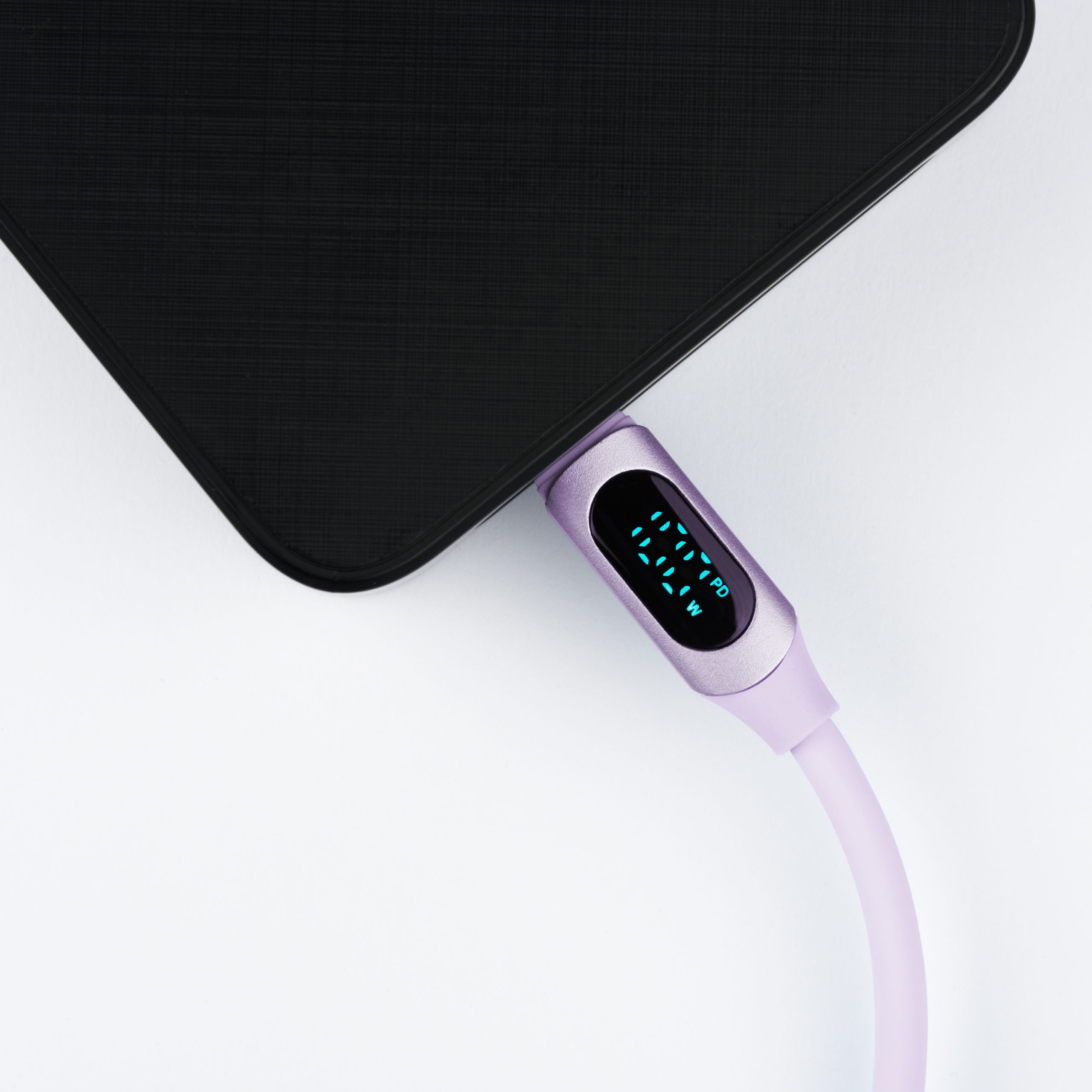 Step Up USB-C to USB-C Cable Jellybean Purple