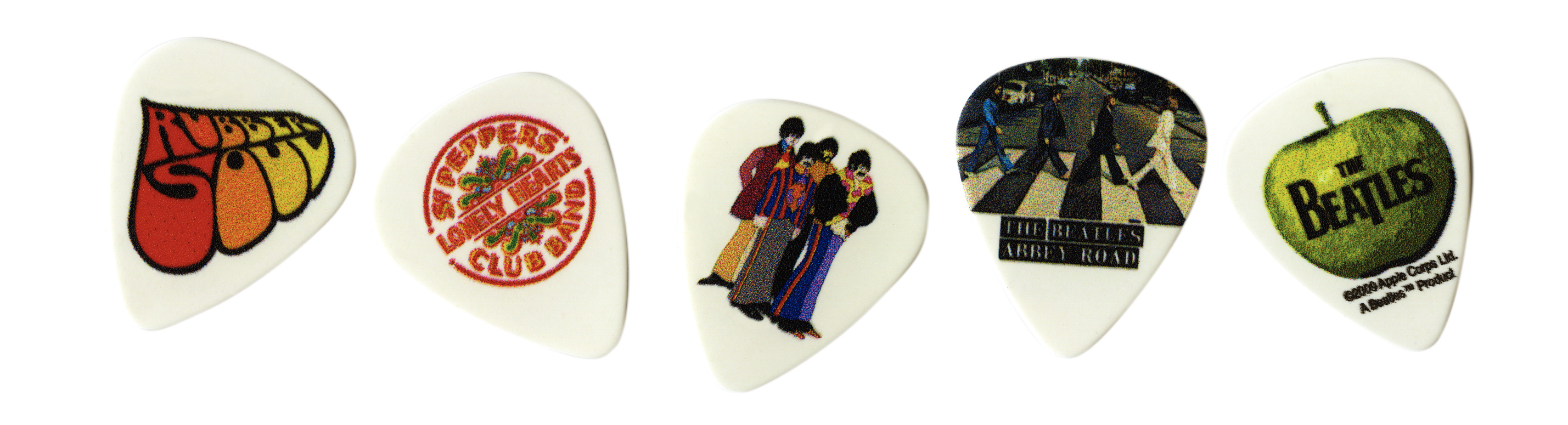 Beatles Collection, heavy Picks Guitar 10er Pack