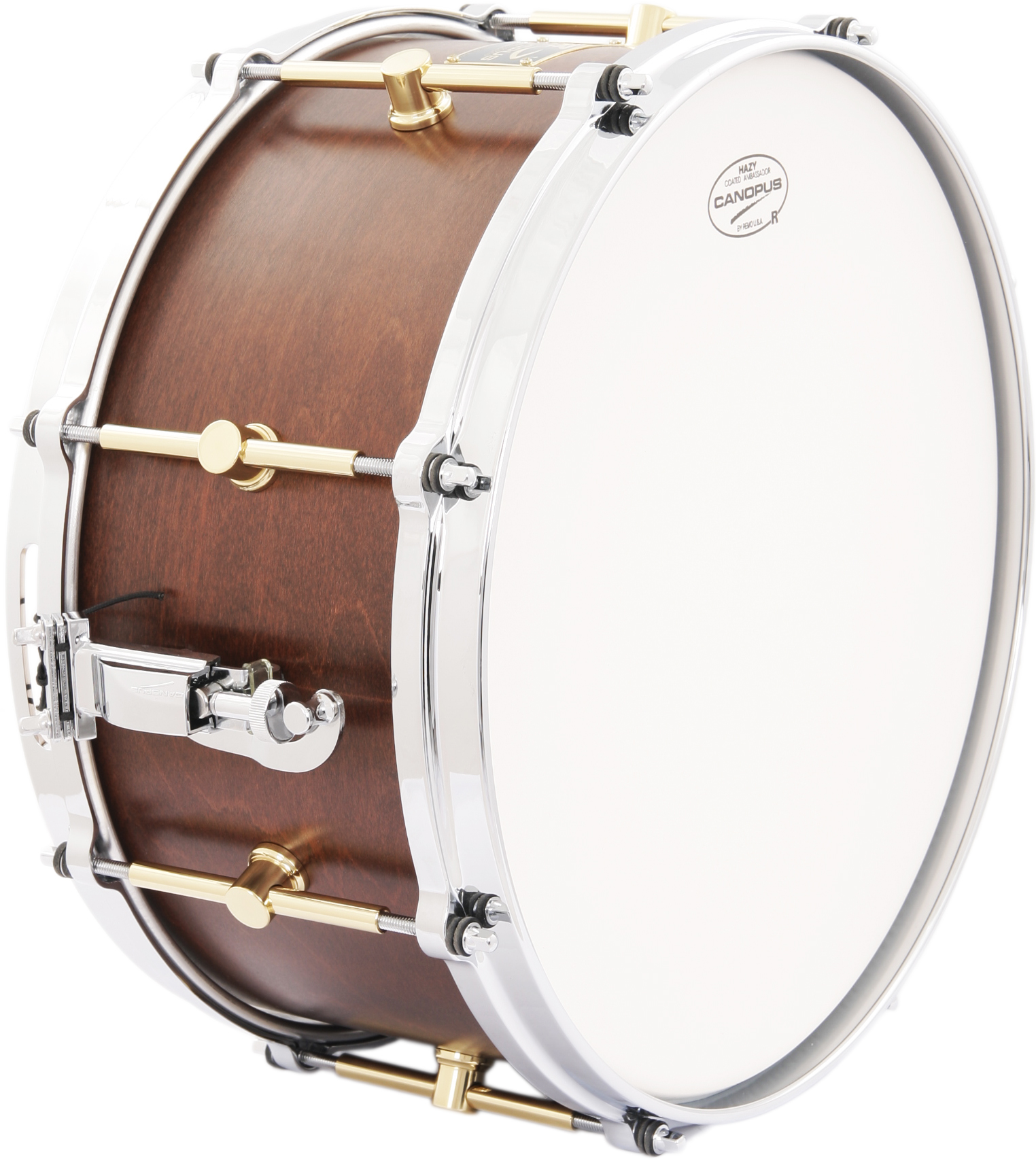 The Maple Snare 14"x6,5" Bitter Brown Oil Finish