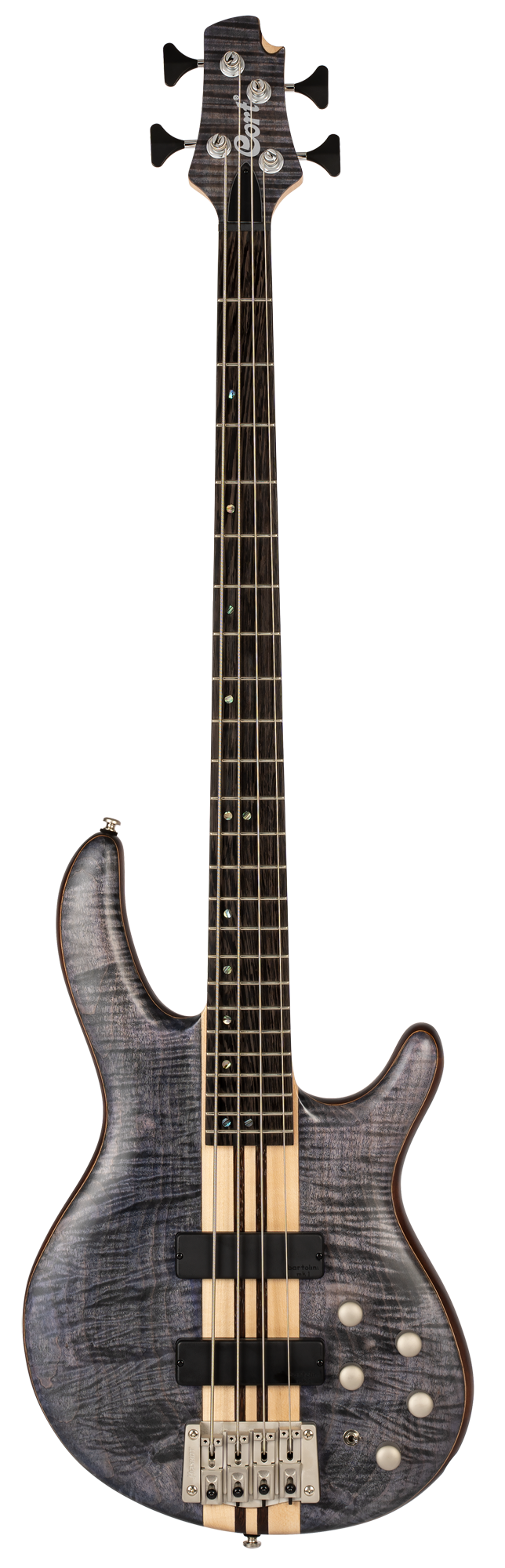 Artisan C4H E-Bass 4-String Black Satin