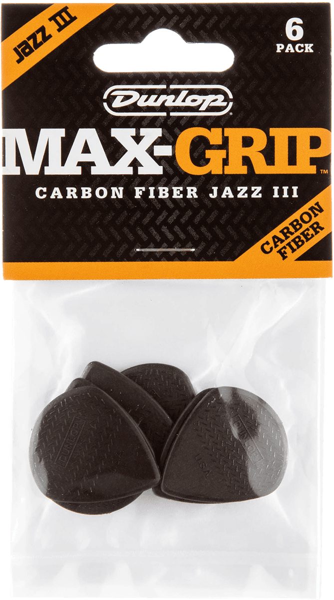 Max Grip Jazz III Carbon , Player's Pack (6 Stck.)