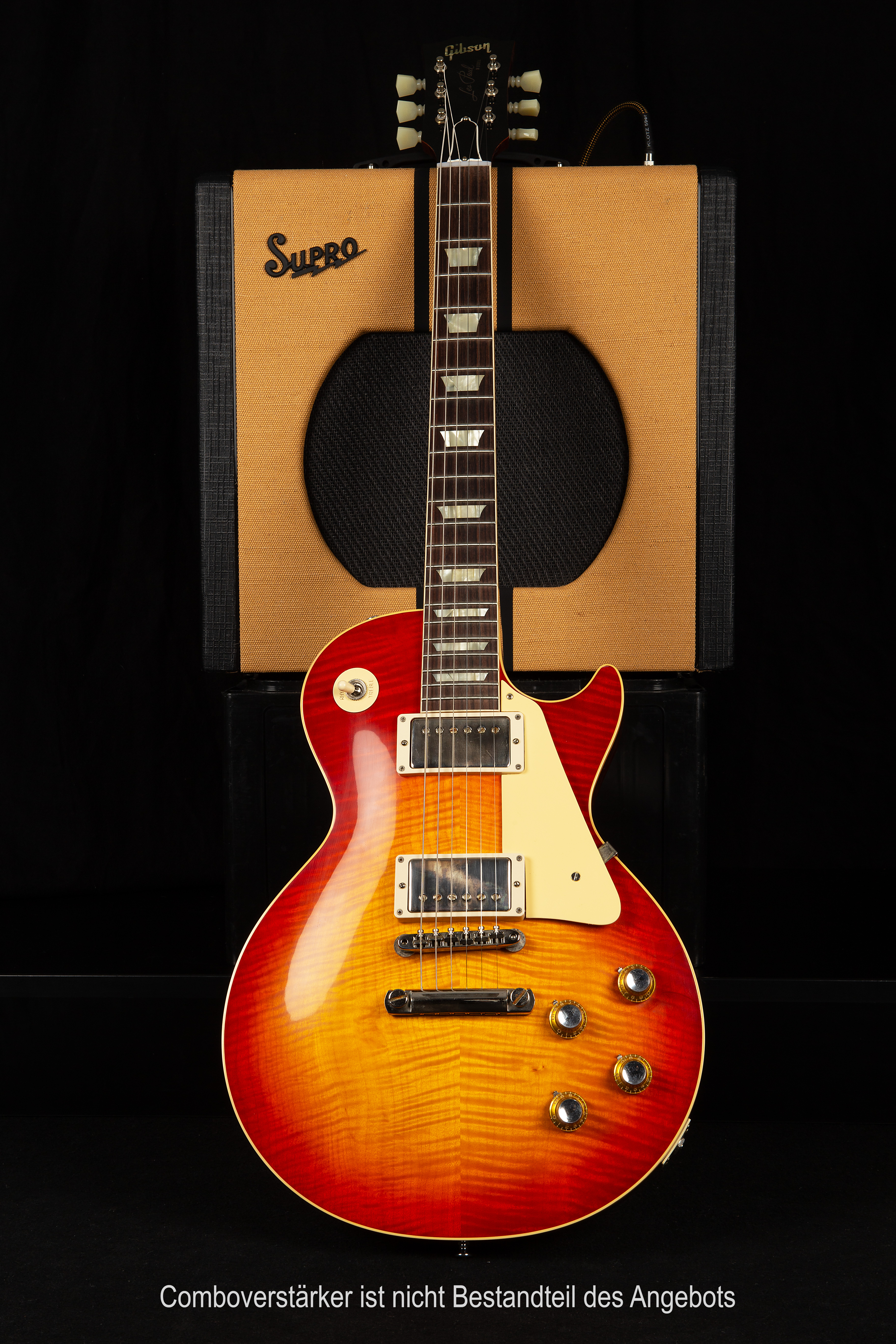 1960 Les Paul Standard Reissue VOS Washed Cherry Sunburst