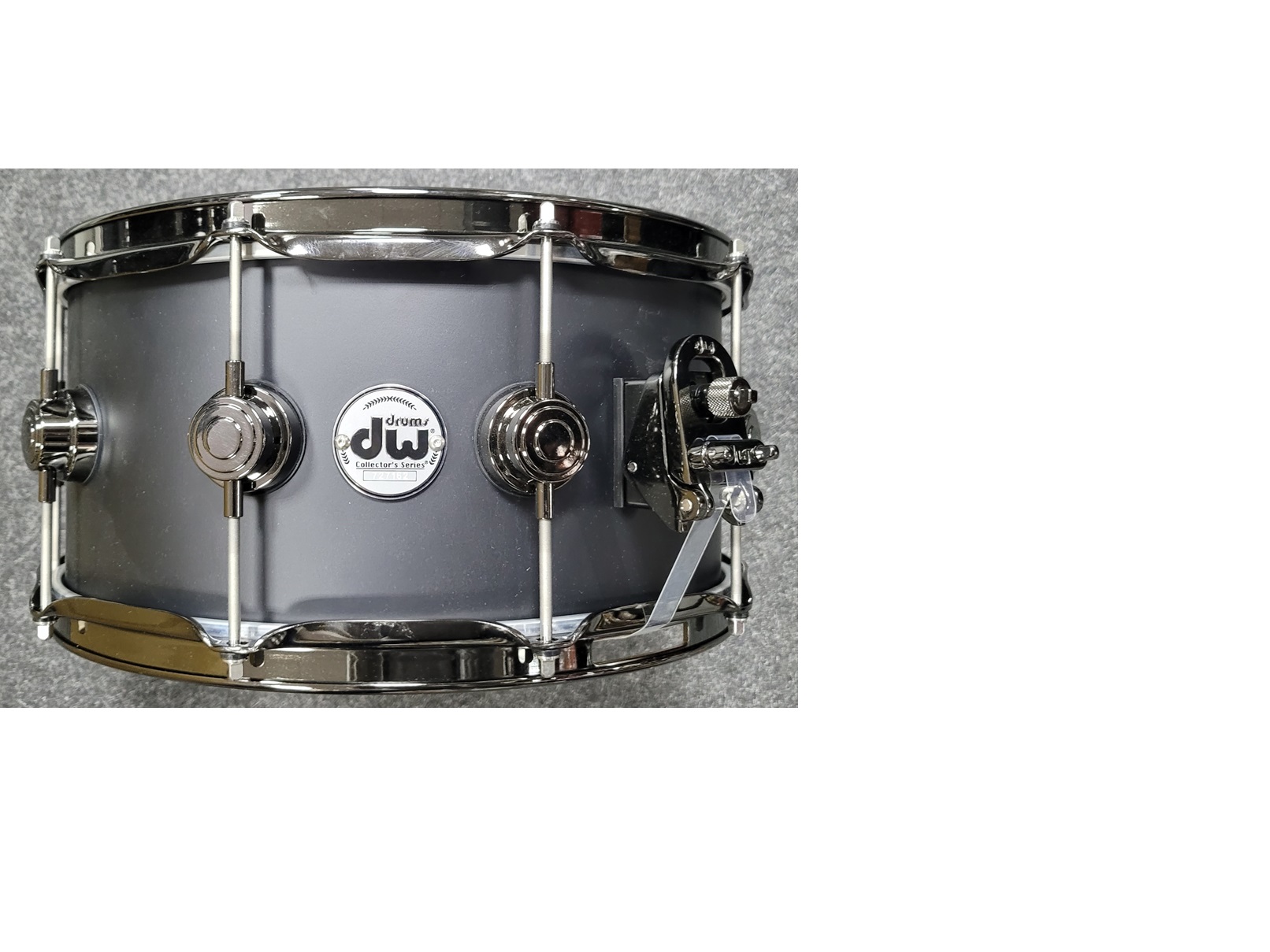 14"x6,5" Satin Oil Matte Black, Black Nickel Hardware 333 Shell