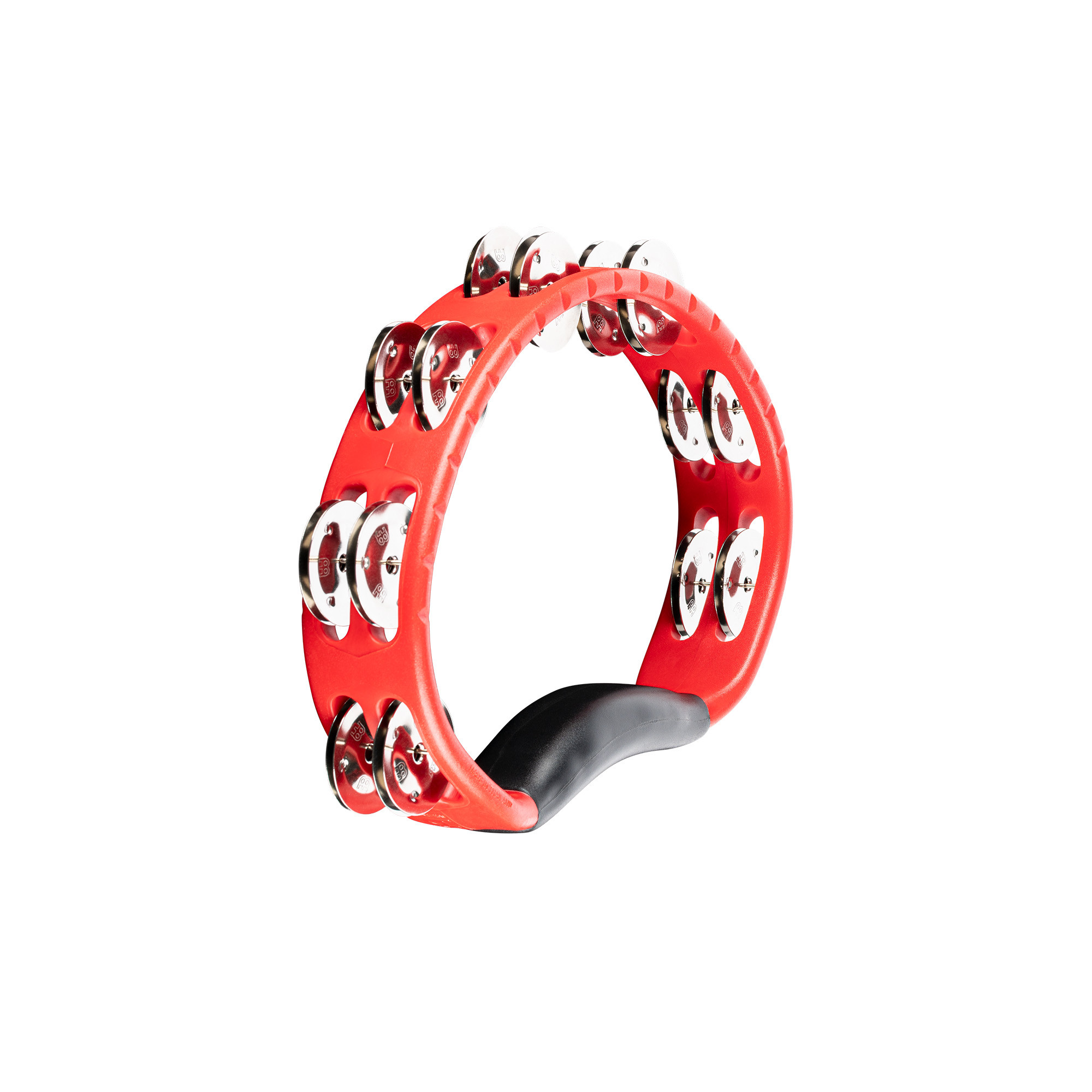 HTMT1R Headliner® Series Molded ABS Dual-Row Tambourine - Red