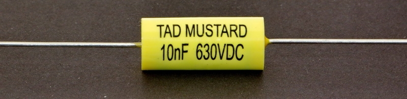 MUSTARD CAPS 10nF