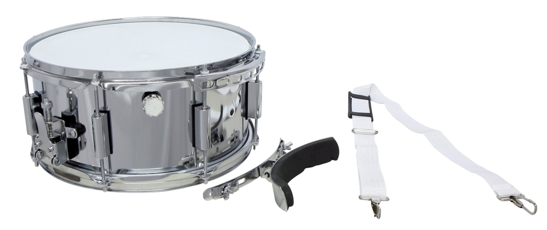 Marching Snare Drum 14"x 6,5" Metall Marschtrommel