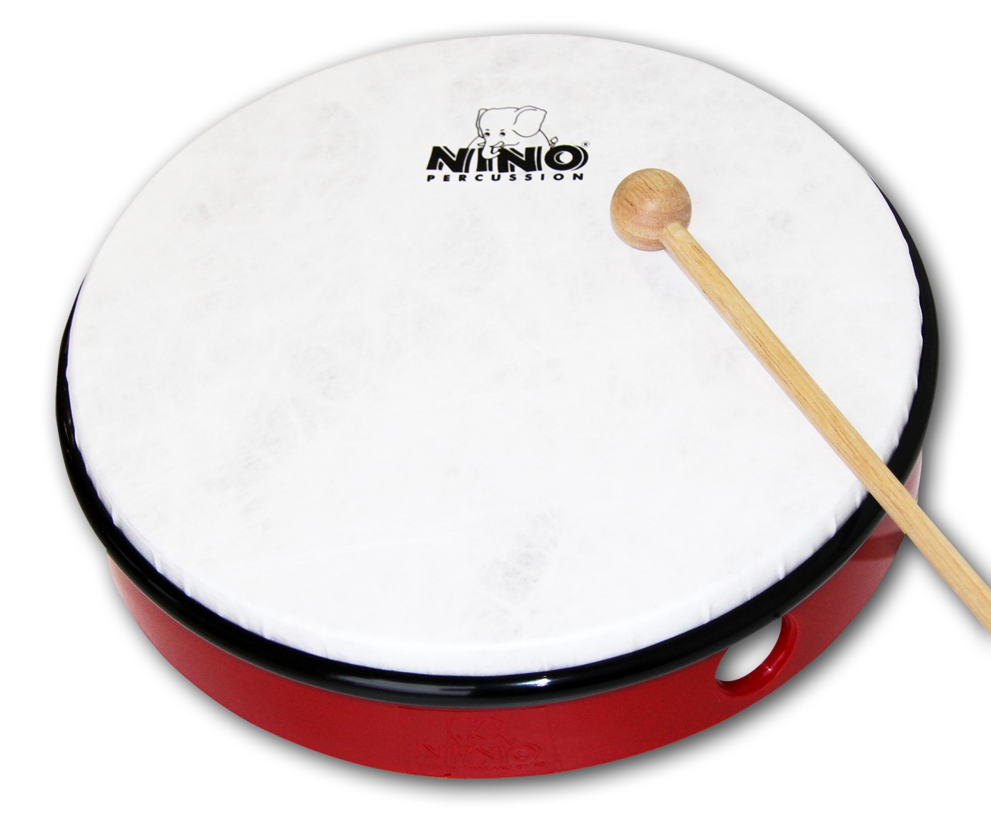 NINO6R ABS Handtrommel 12" rot