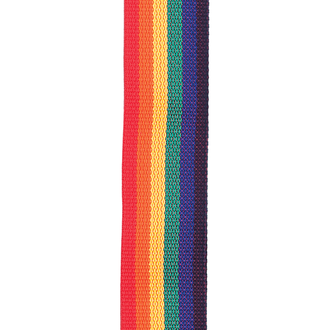 PWS111 Guitar Strap , Rainbow