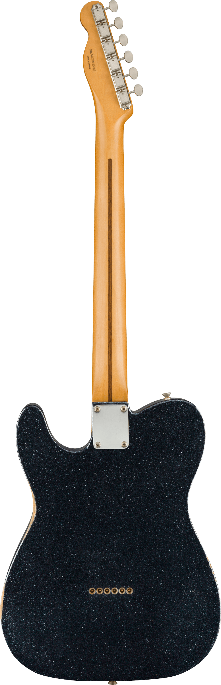 Brad Paisley Esquire Maple Fingerboard, Black Sparkle