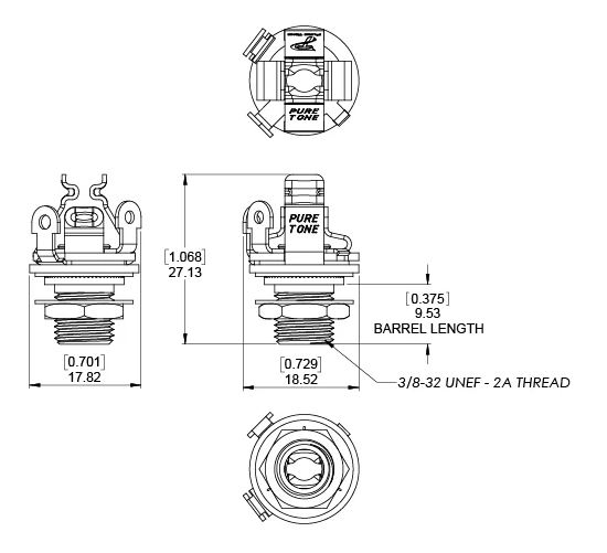 Jack Mono Nickel PTT1