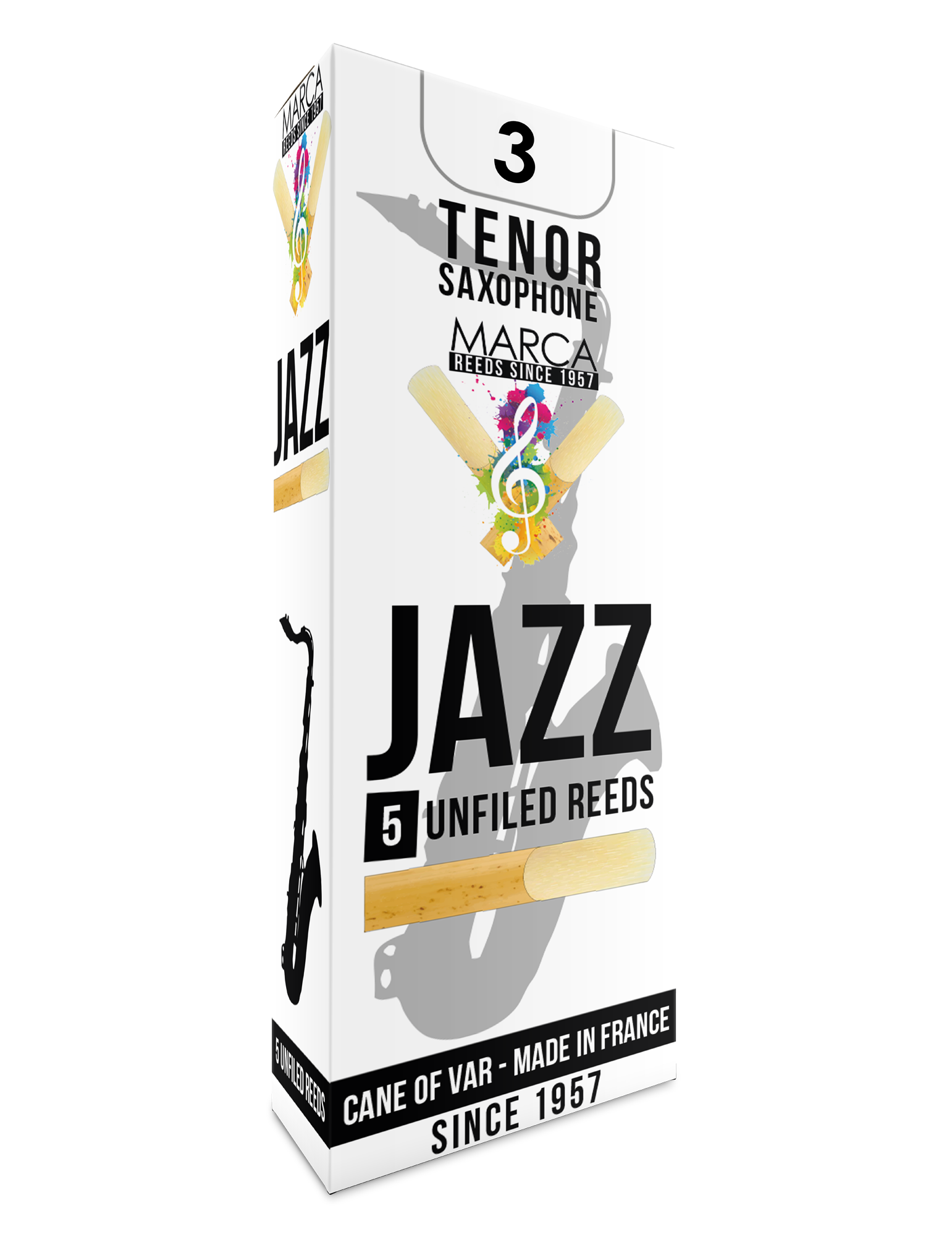 Jazz Unfiled Tenorsaxophon 3,0 5er Packung