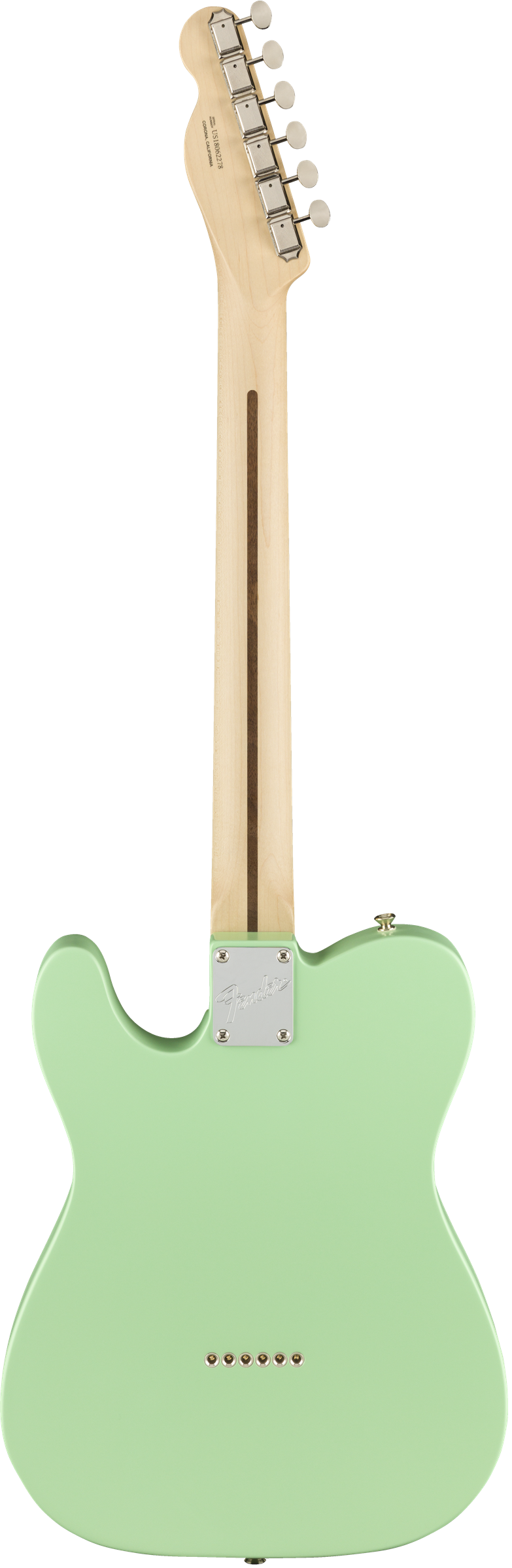 American Performer Telecaster HUM Satin Surf Green RW