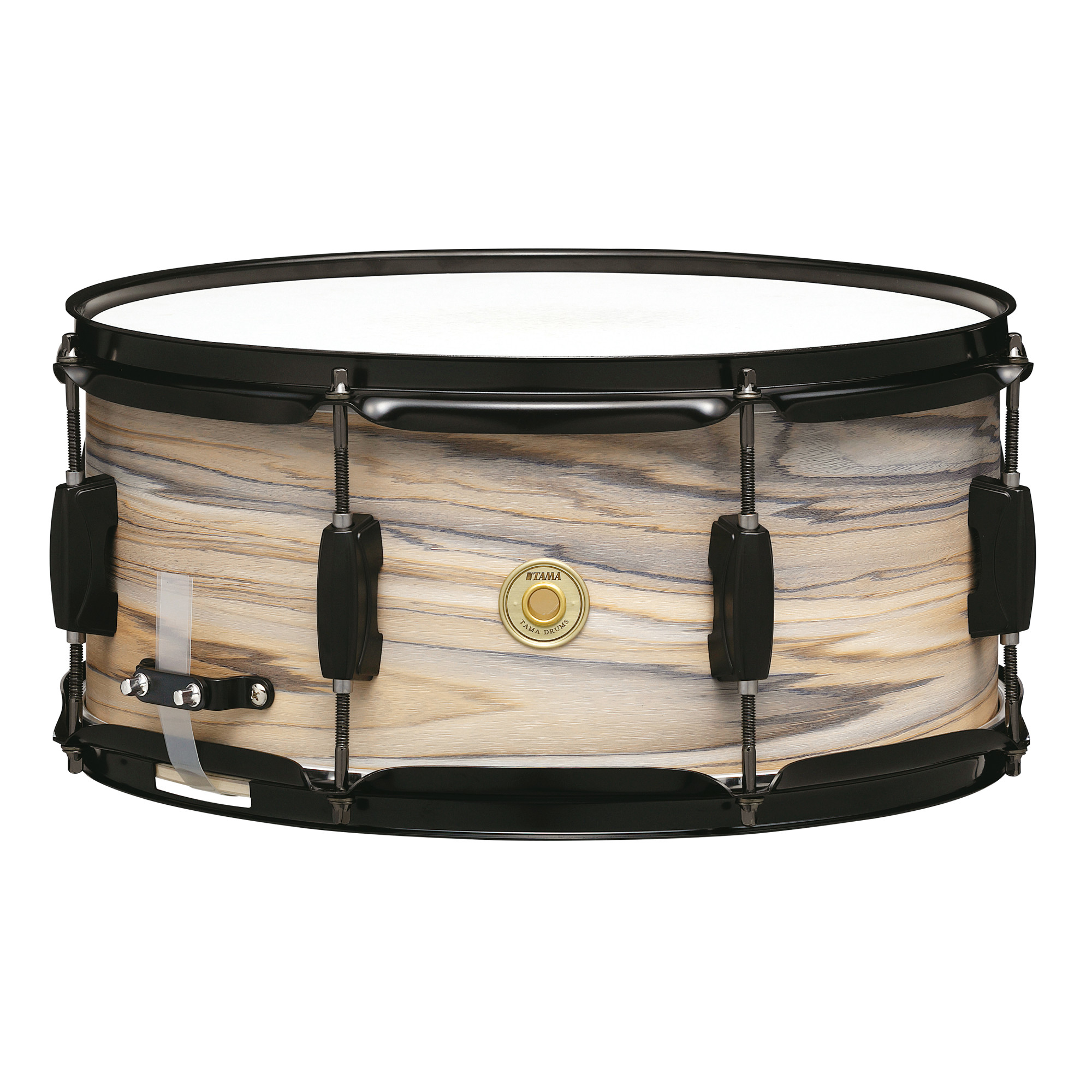 WP1465BK-NZW Woodworks Snaredrum 14" x 6,5" - Natural Zebrawood Wrap