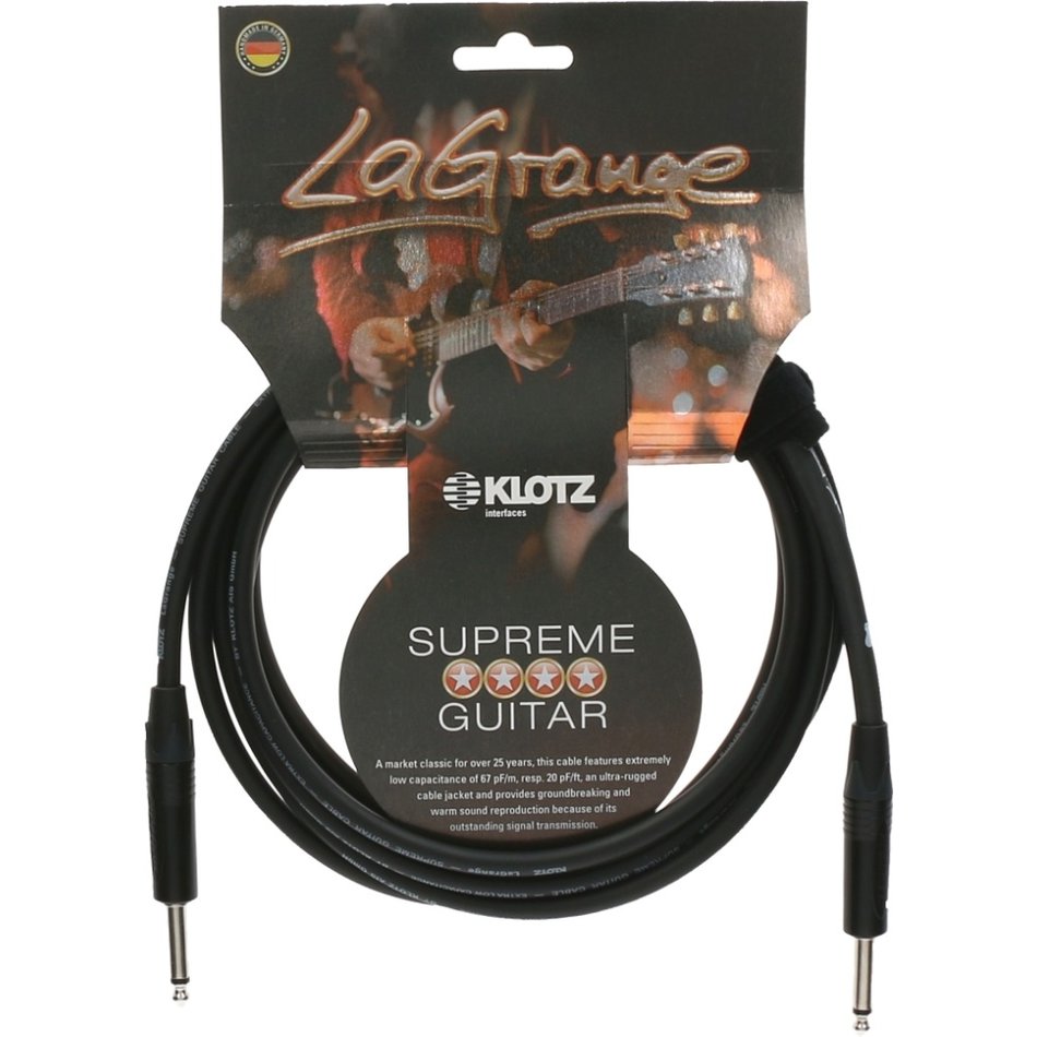 LAPP0300 LaGrange Supreme Instrumentenkabel 3m