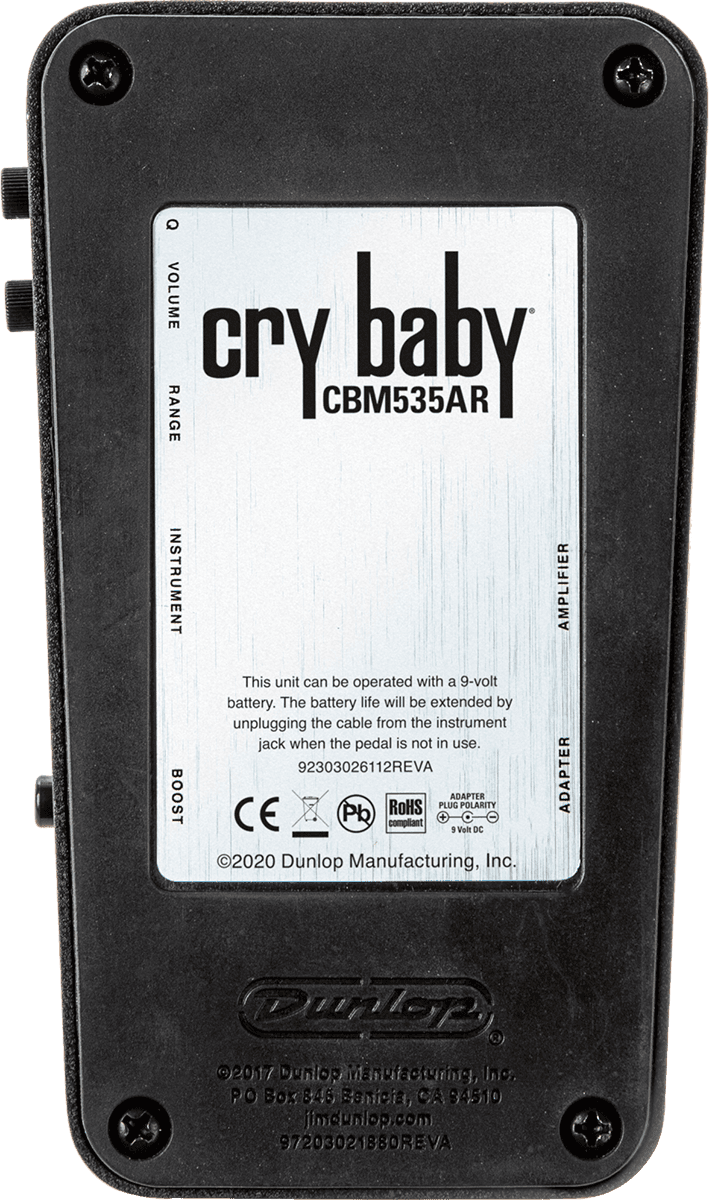 Cry Baby Mini 535Q Wah Auto-Return