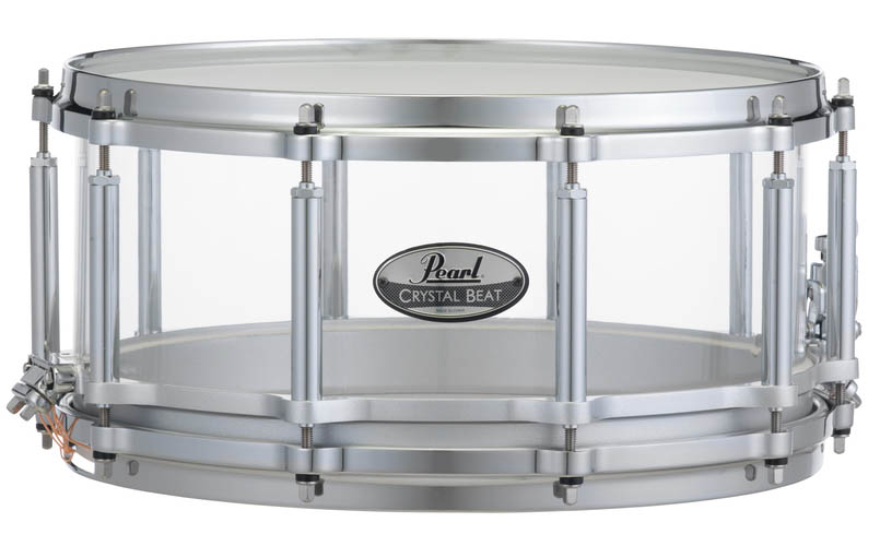 Crystal Beat 14"x 6.5" SNARE Ultra Clear