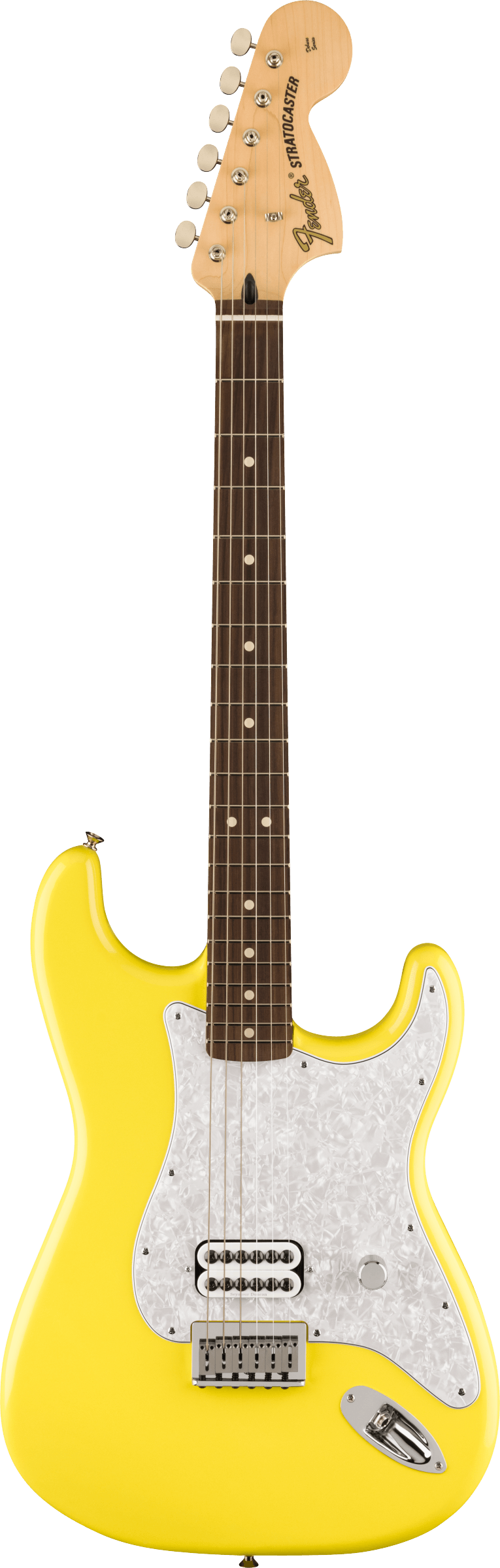 Tom DeLonge Stratocaster Graffiti Yellow