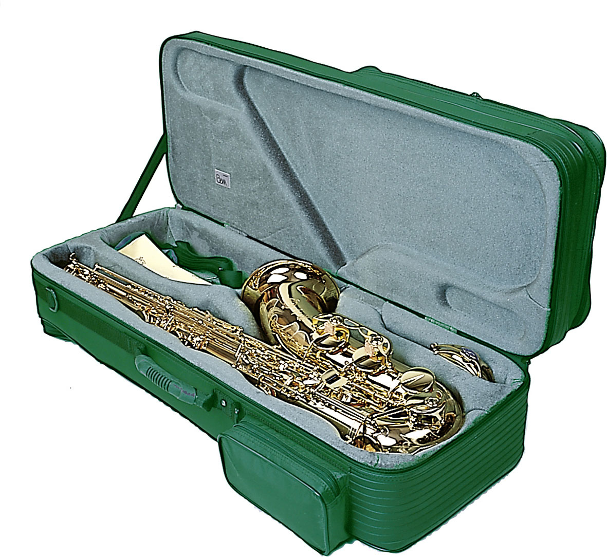 Etui für Tenor-Saxophon Trekking dunkelgrün