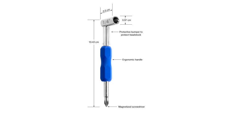 MN231 Truss Rod Wrench 1/4"