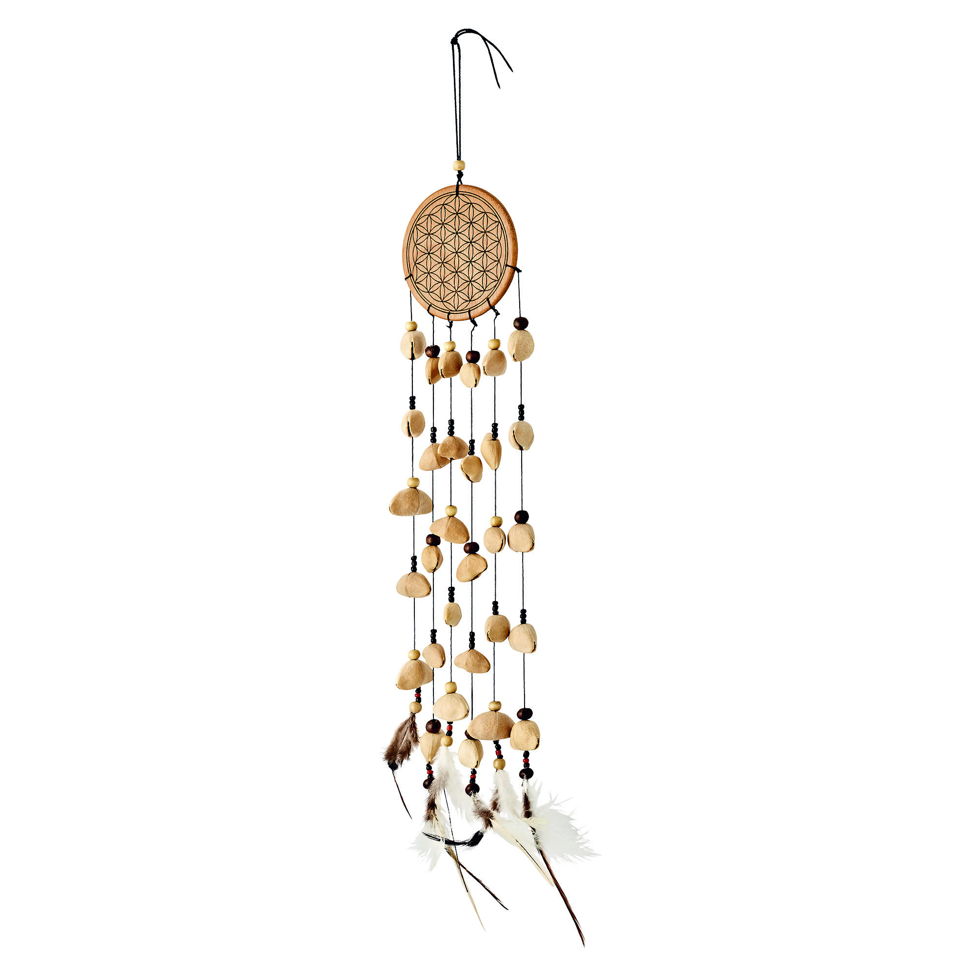 SKFOLS Sonic Energy Small Flower of Life Kenari Chimes - 6 Cords