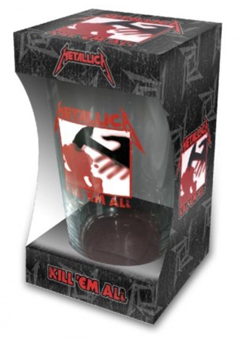 Metallica Trinkglas Kill ´em all