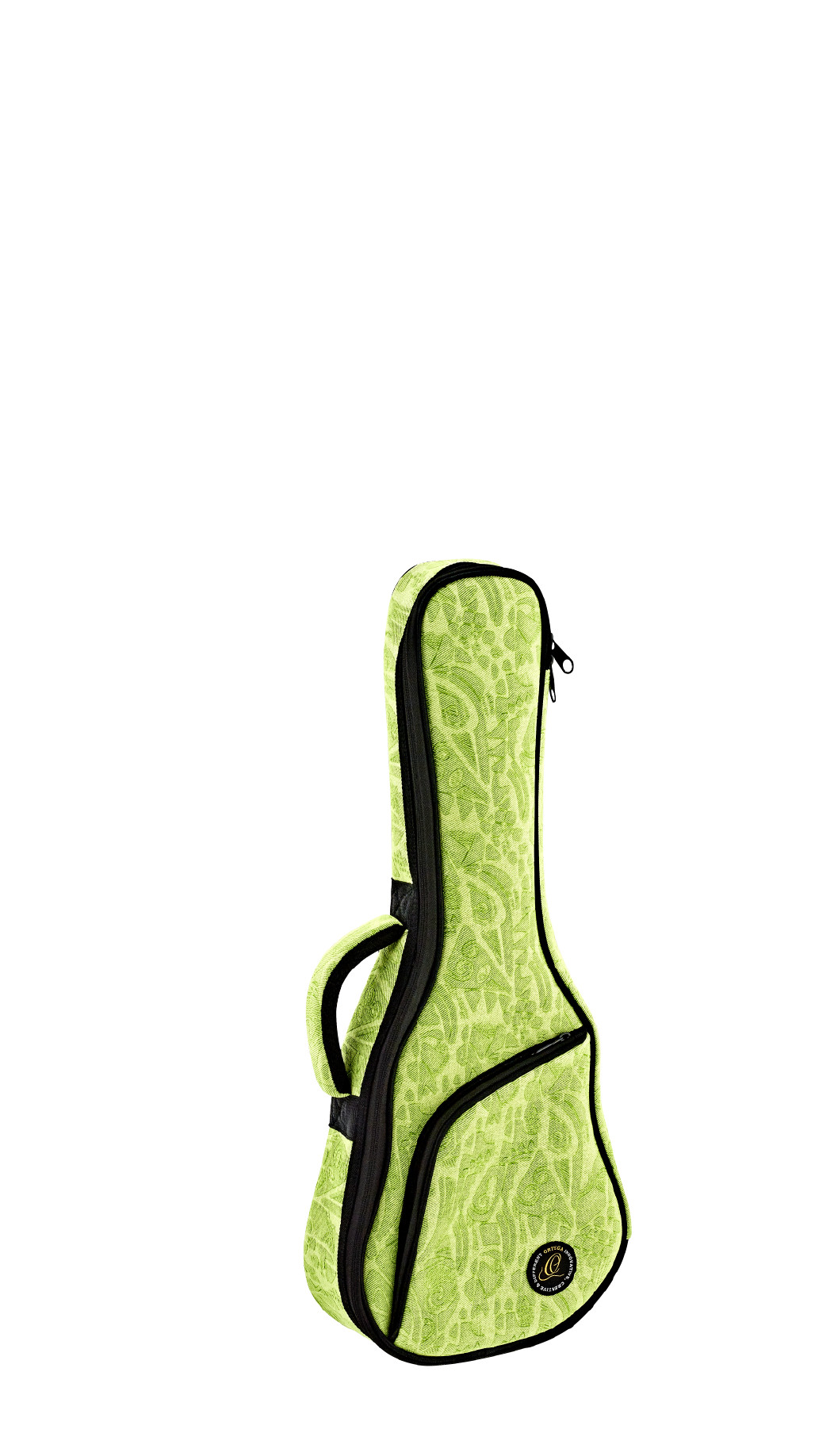 Gigbag f. Konzert Ukulelen Denim Look Green