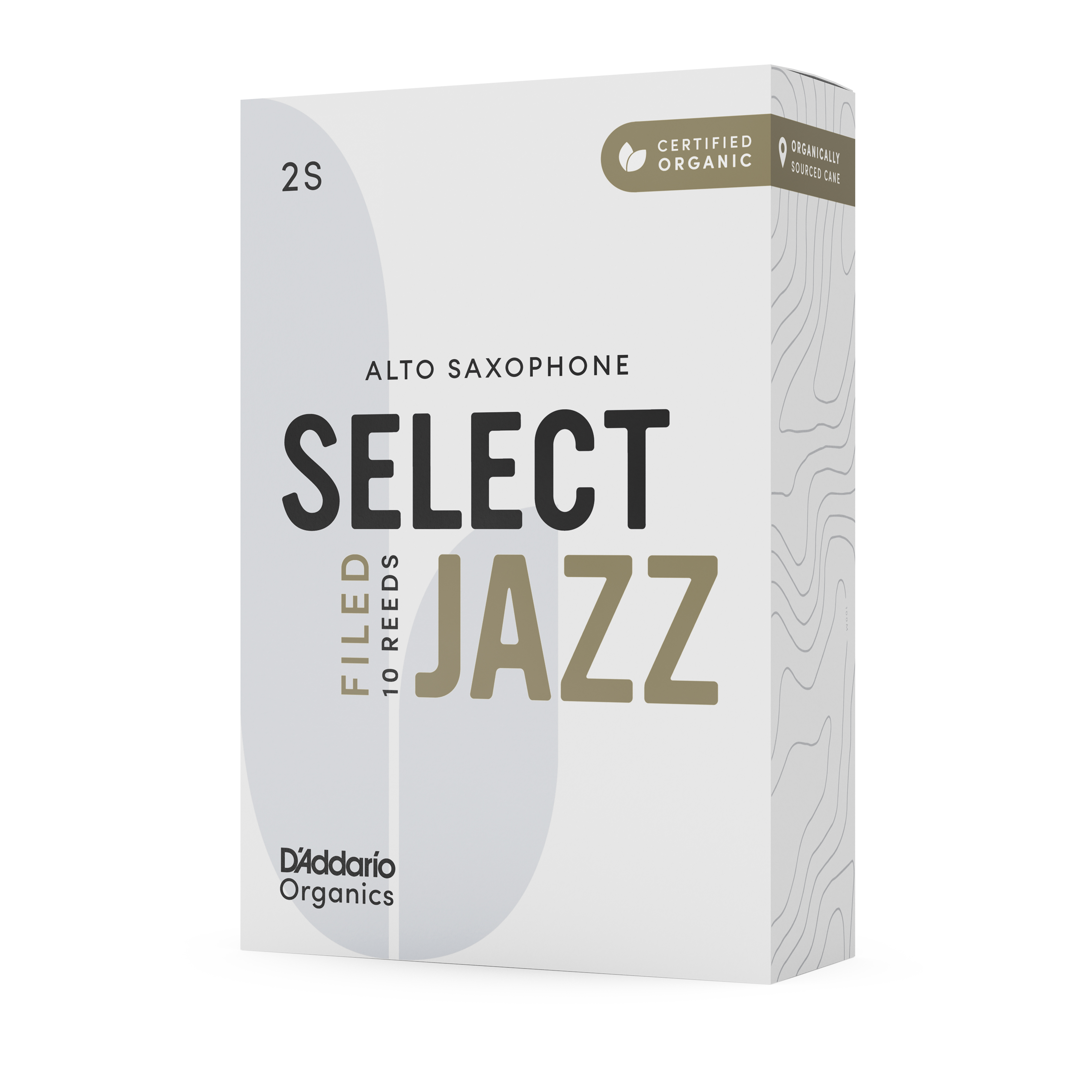 Jazz Select Organic Altsax filed 2S 10er Packung