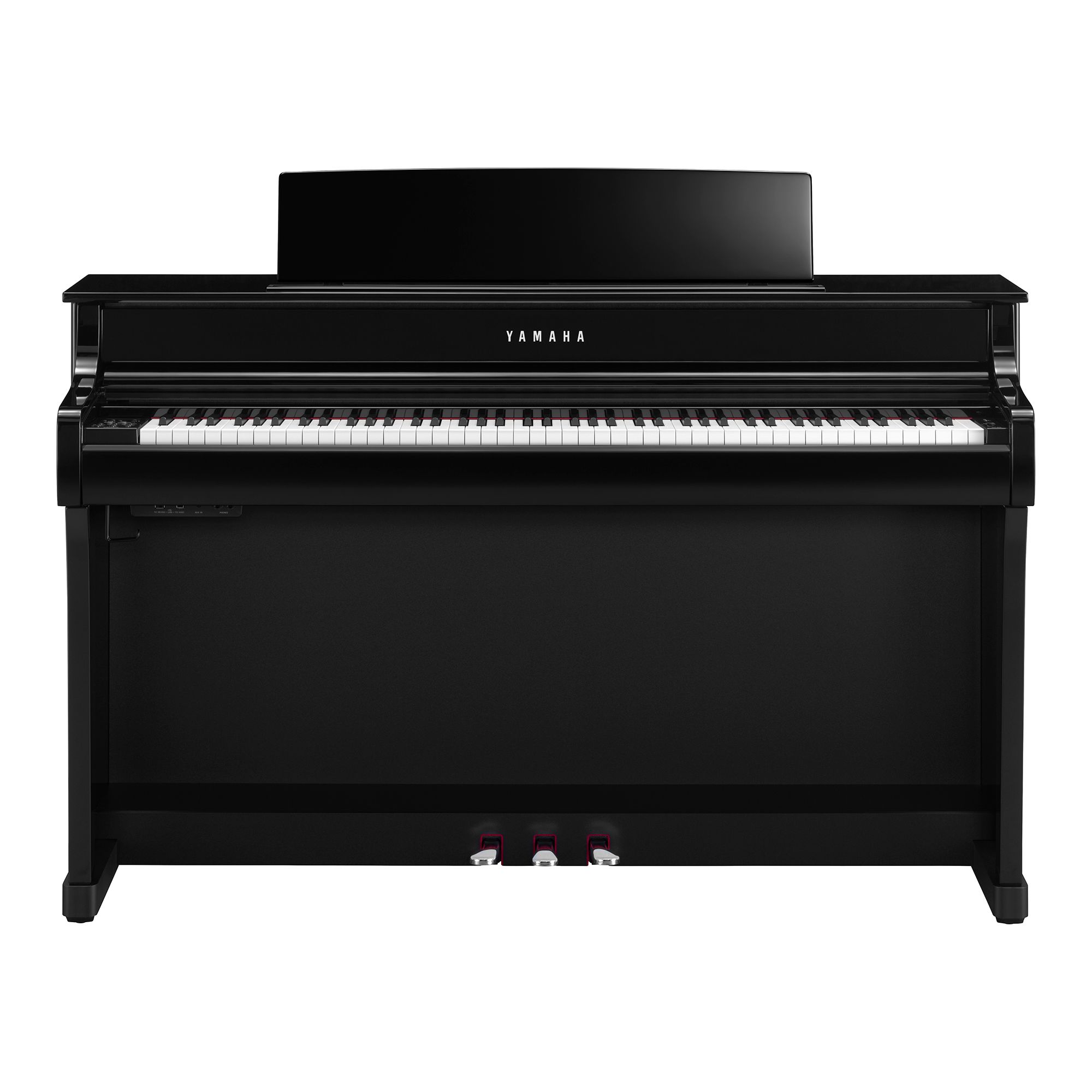 CLP-845 PE Set mit Klavierbank und Kofhörer Clavinova schwarz hochglanz