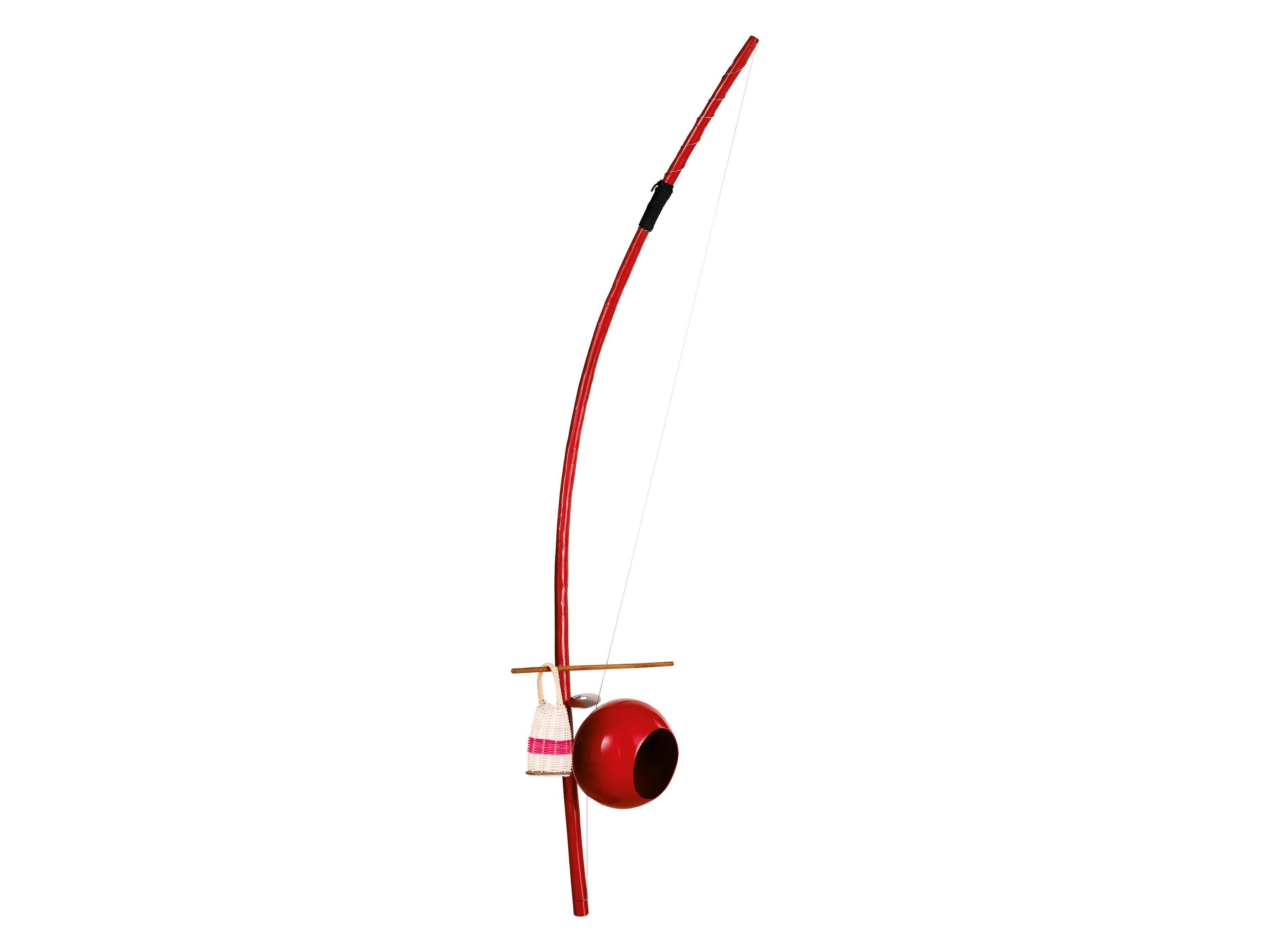 BE1R Berimbau rot Fiberglass