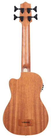 U-Bass Journeyman, Fretted - Natural, with Bag